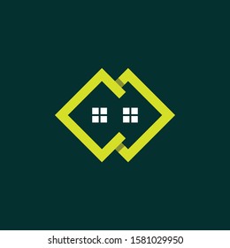 Window Home Property Furniture Creative Abstract Business Logo