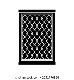 window icon. Architectural elements. vector illustration
