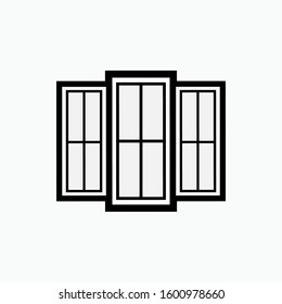 Window Icon. Architecture Element Illustration As A Simple Vector Sign & Trendy Symbol for Design and Websites, Presentation or Apps Elements. 