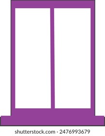 Window icon art design eps 10