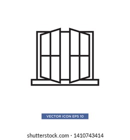 window icon design template, illustration vector