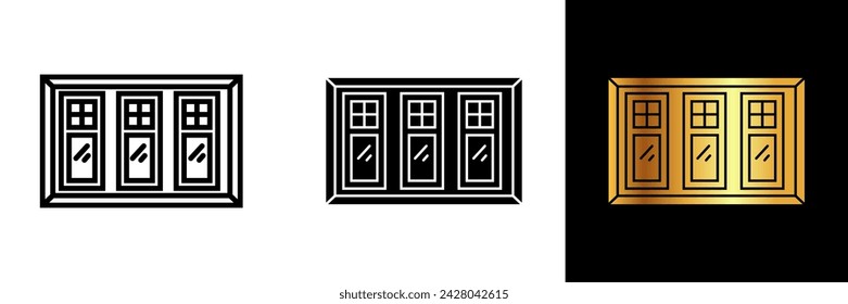 The Window icon encapsulates the essence of illumination, perspective, and connection to the outside world.
