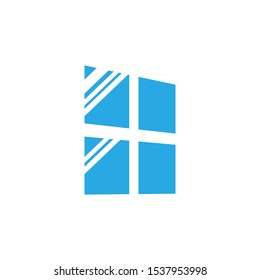 Window icon graphic design template vector isolated