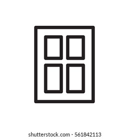 window icon illustration isolated vector sign symbol