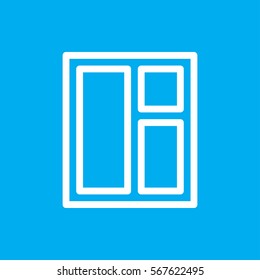 window icon illustration isolated vector sign symbol