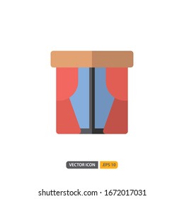 icono de ventana aislado en fondo blanco. para el diseño de su sitio web, logotipo, aplicación, UI. Ilustración gráfica vectorial y trazo editable. EPS 10.