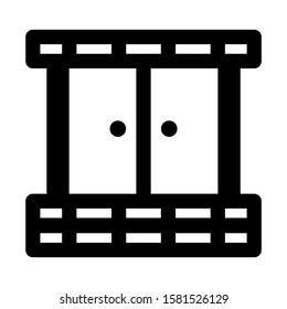 window icon isolated sign symbol vector illustration - high quality black style vector icons
