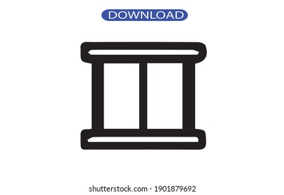 window icon or logo isolated sign symbol vector illustration - high quality black style vector icons.