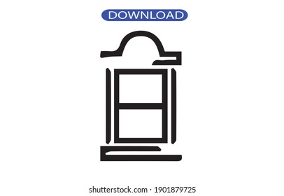 window icon or logo isolated sign symbol vector illustration - high quality black style vector icons.