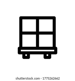 Window Icon Logo Template Vector Illustration Design