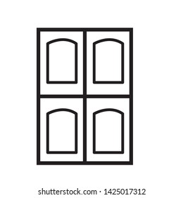 window icon logo vector template