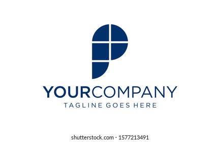 Window icon for P letter