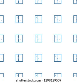 window icon pattern seamless white background. Editable filled window icon. window icon pattern for web and mobile.