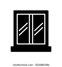 Window icon Royalty free vector design illustration