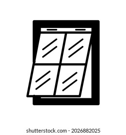 Icono de ventana Ilustración de diseño vectorial libre de regalías