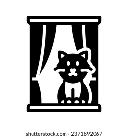Window icon set style collection in line, solid, flat, flat line style on white background