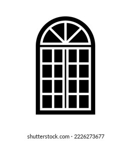 Window icon. sign for mobile concept and web design. vector illustration
