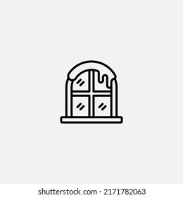 Window icon sign vector,Symbol, logo illustration for web and mobile