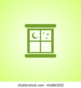 Window icon vector