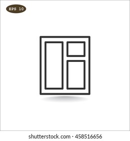  window icon Vector.