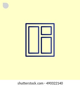  window icon Vector.