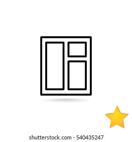  window icon Vector.