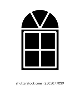 Window icon vector design color editable