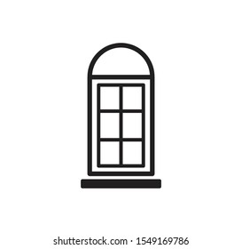 Window icon vector design illustration