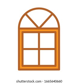 Window icon vector design template ilustration