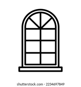 window icon vector design template in white background