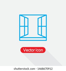 Window Icon Vector Illustration Eps10