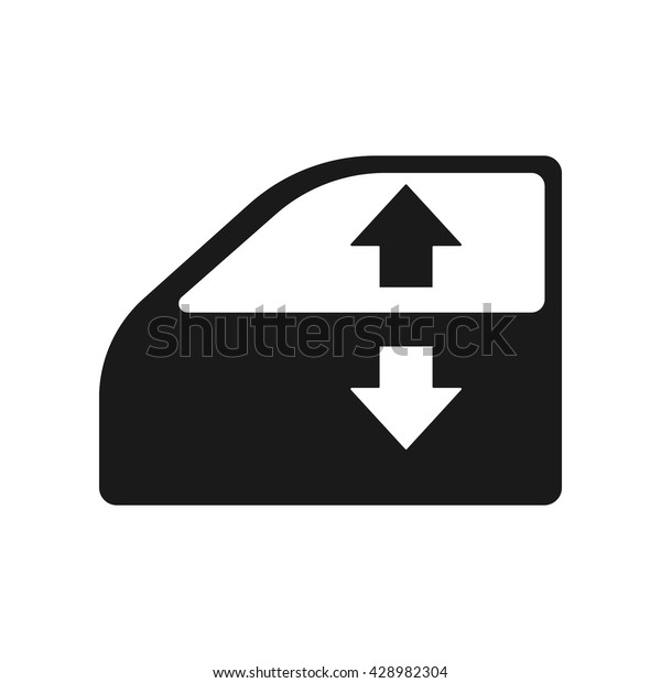 Window\
icon Vector Illustration on the white\
background.