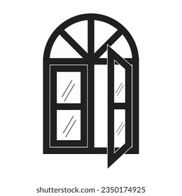 Window icon vector illustration symbol design