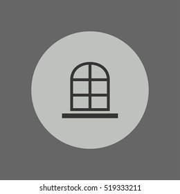 window icon vector illustration vector, for web and mobile design