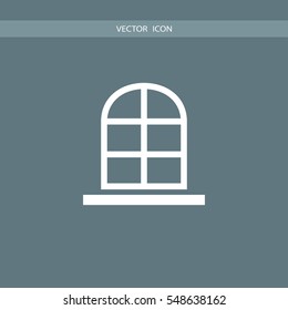 window icon vector illustration vector, for web and mobile design