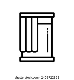 window icon. vector line icon for your website, mobile, presentation, and logo design.