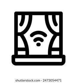 window icon. vector line icon for your website, mobile, presentation, and logo design.