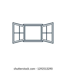 window icon vector logo template
