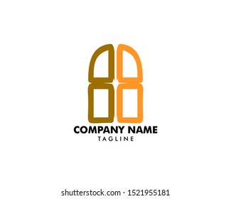 Window Icon Vector Logo Template