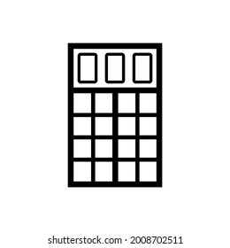window icon vector sign symbol