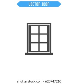 Fenstersymbol. Vektorsymbol.