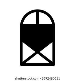 Ilustración de diseño de símbolo de Vector de icono de ventana