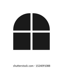 Window icon vector symbol illustration EPS 10
