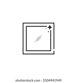 window icon vector template illustration logo design