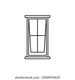 window icon vector template illustration logo design