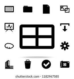 window icon. web icons universal set for web and mobile
