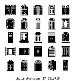iconos de ventana establecer tema de glifo