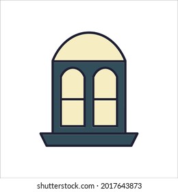 Window  icons symbol vector elements for infographic web