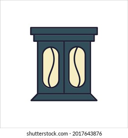 Window  icons symbol vector elements for infographic web