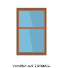 Window illustrated on white background